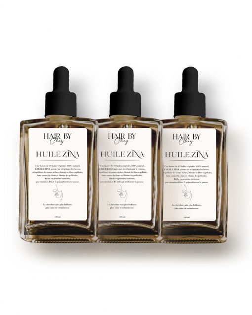 Huile Zina cure 3 mois